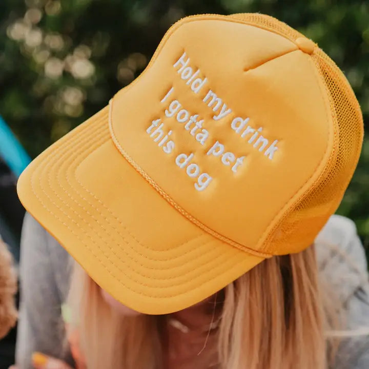 hold my drink trucker