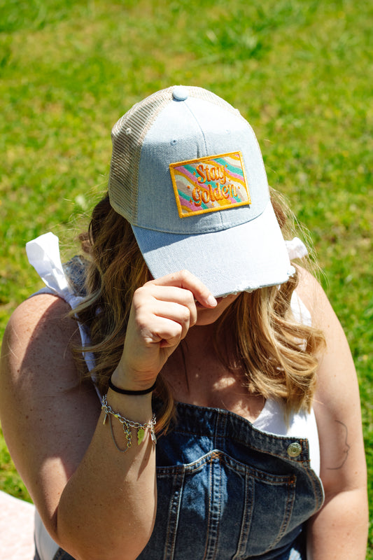 Stay Golden Patch Hat
